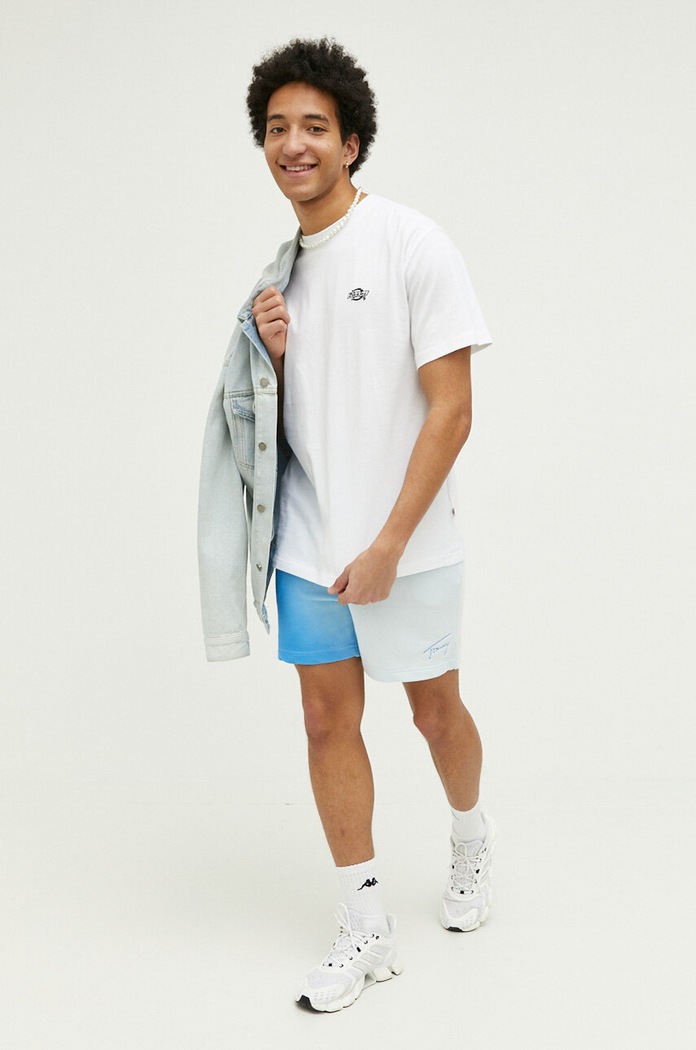 Памучна тениска Dickies DK0A4YAIWHX1 бял SS24