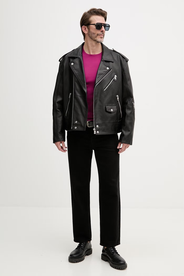 Michael Kors футболка чоловіча бавовняна CF15FJ2C93 рожевий SS26