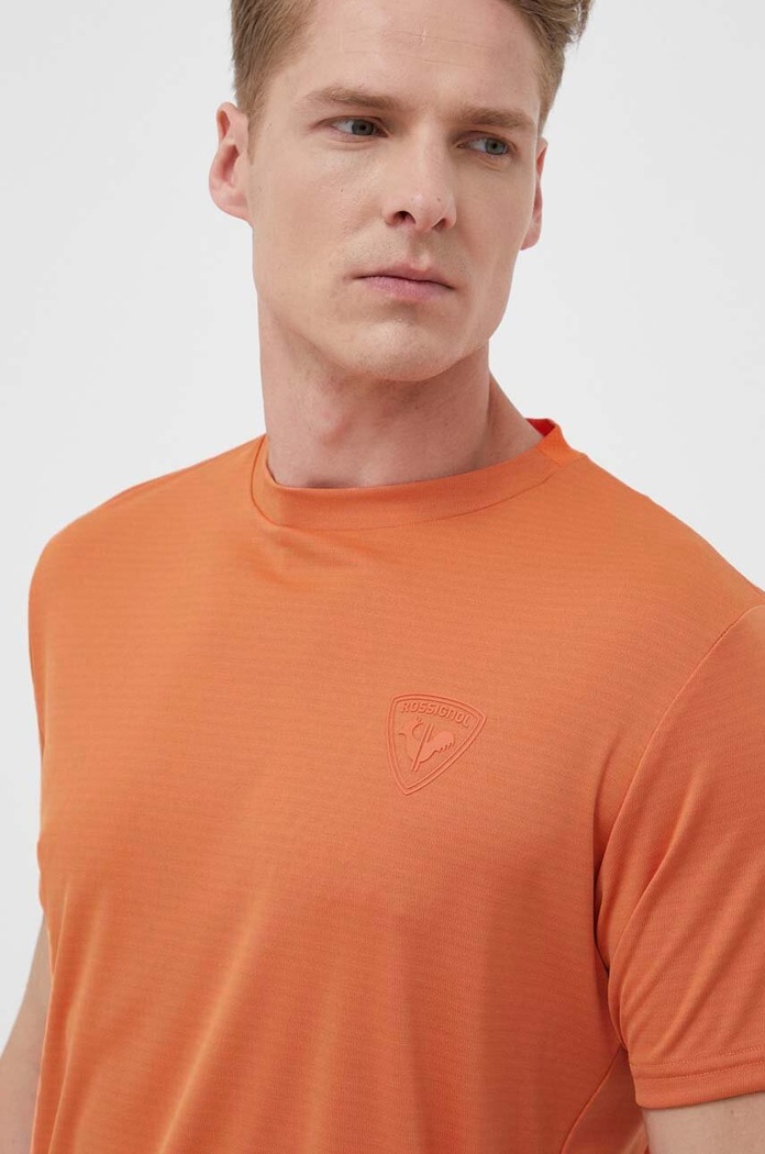 Športna kratka majica Rossignol oranžna RLLMY03