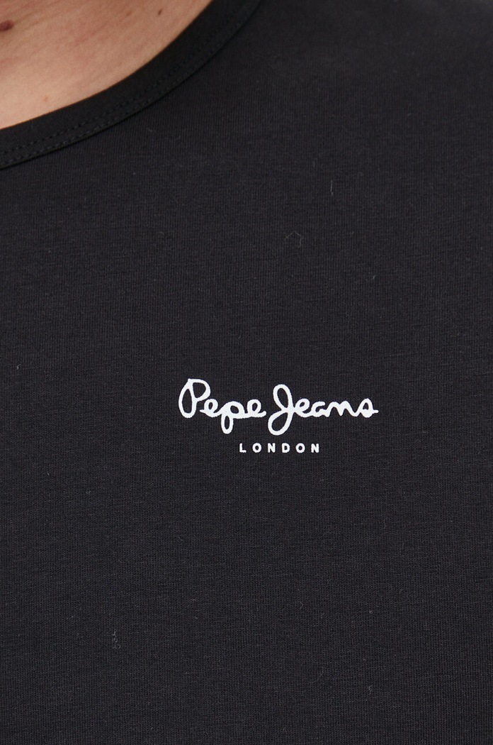 Тениска Pepe Jeans (2 броя) PMU10976.999 черен