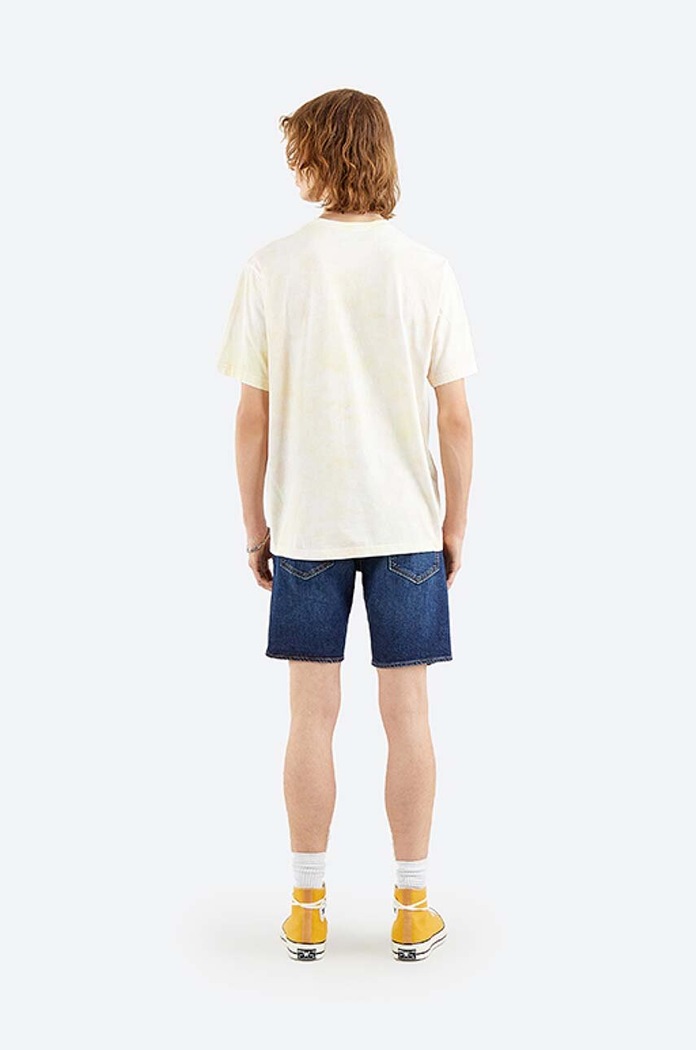 Bavlněné tričko Levi's Relaxed Fit Tee Sketch 16143.0153 béžová SS23