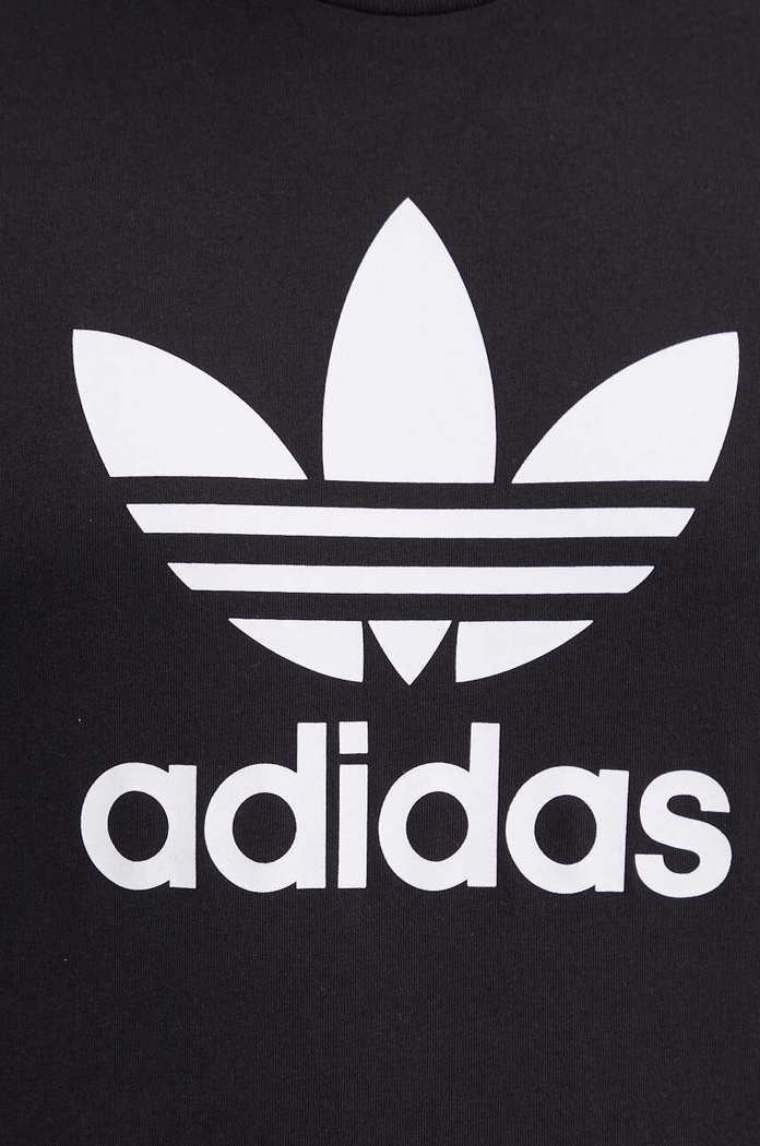 adidas Originals t-shirt bawełniany Adicolor Classics Trefoil Tee IA4815 czarny