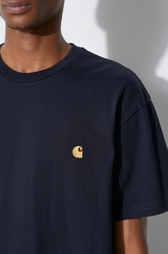 Βαμβακερό μπλουζάκι Carhartt WIP Chase I026391