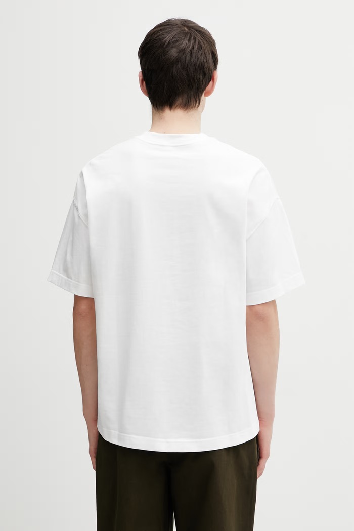 Îmbrăcăminte Carhartt WIP tricou din bumbac I031373 alb