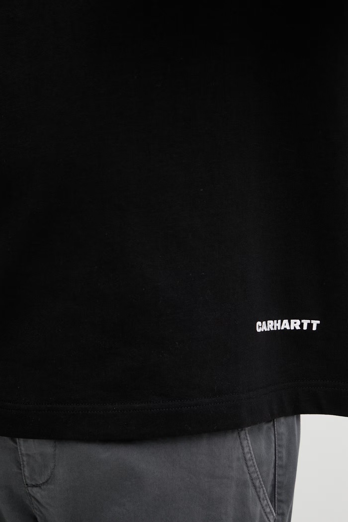 Carhartt WIP tricou din bumbac negru I031373