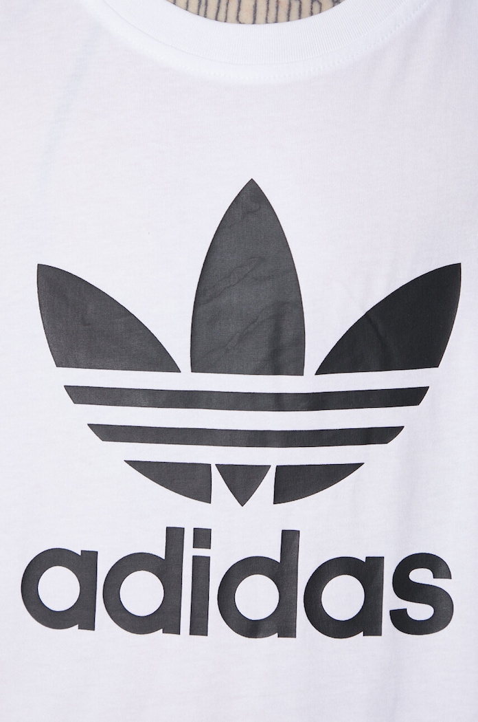 adidas Originals top bawełniany Adicolor Classics Trefoil Tank Top IA4808