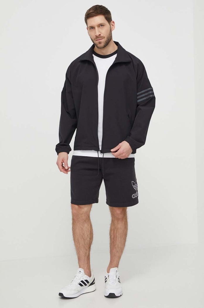 adidas Originals t-shirt bawełniany Adicolor 3-Stripes IA4846 biały AW25