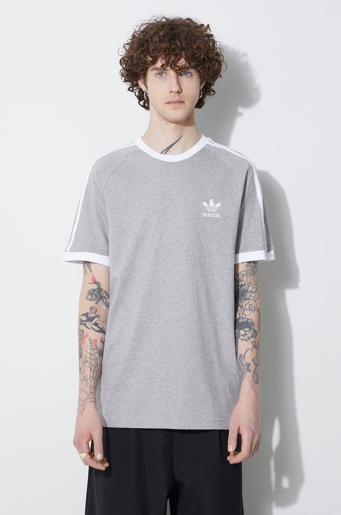 adidas Originals cotton t-shirt gray IA4848