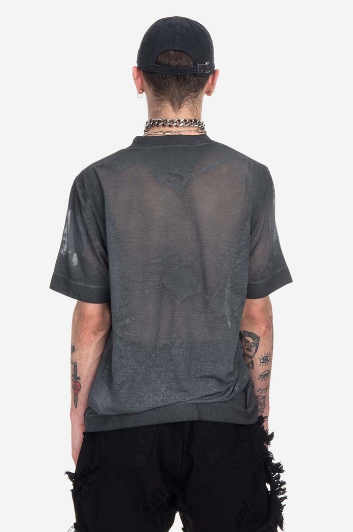 Clothing 1017 ALYX 9SM cotton T-shirt Translucent Graphic AAUTS0392FA02 black