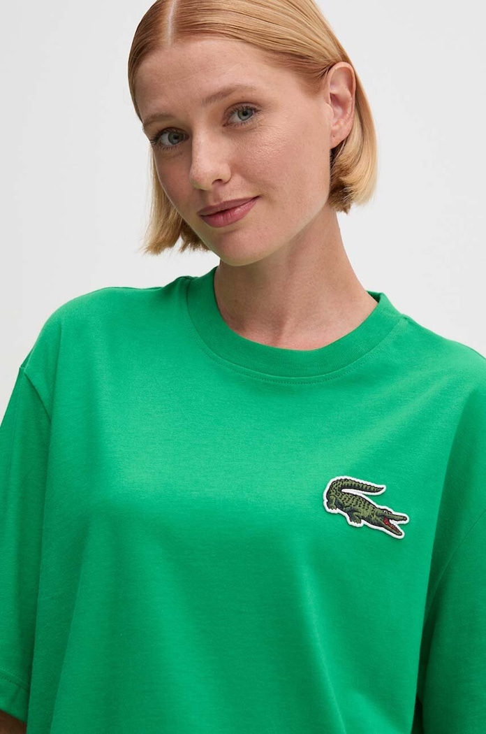 Bavlněné tričko Lacoste TH0062