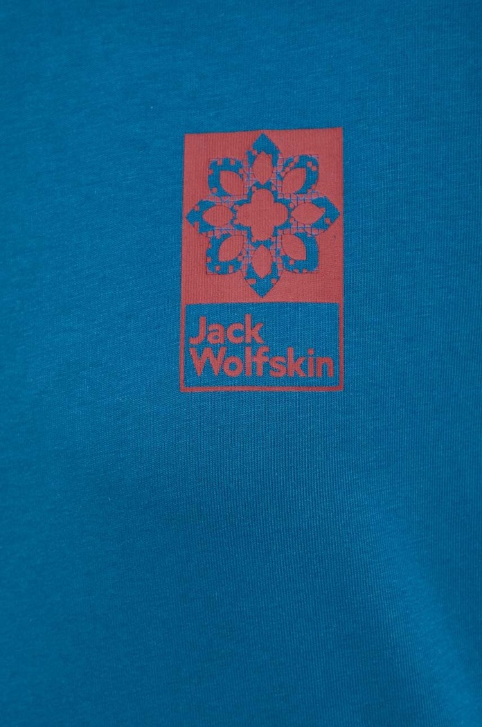 Βαμβακερό μπλουζάκι Jack Wolfskin 10 1809081