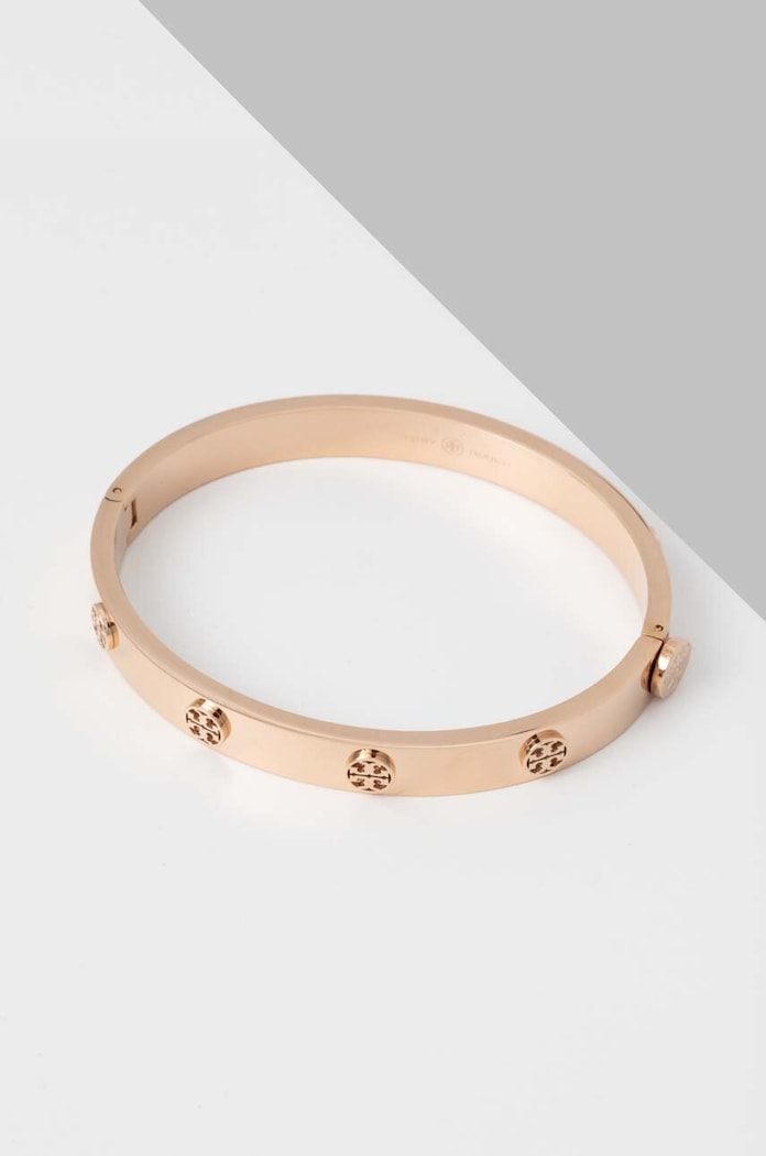 Tory Burch bransoletka Miller Stud Hinge złoty 78420.654