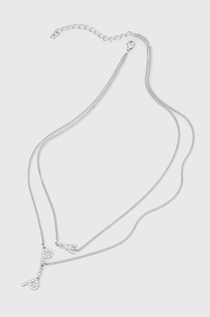 Patrizia Pepe colier zirconiu cubic argintiu 8J1059.M009
