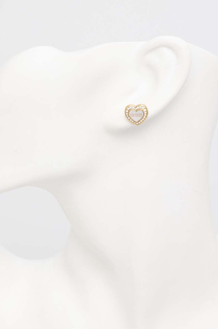Náušnice Guess JUBE04.028JW biela SS24