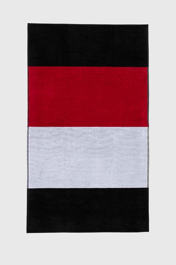 Tommy Hilfiger pamut törölköző 100 x 180 cm sötétkék UU0UU00097