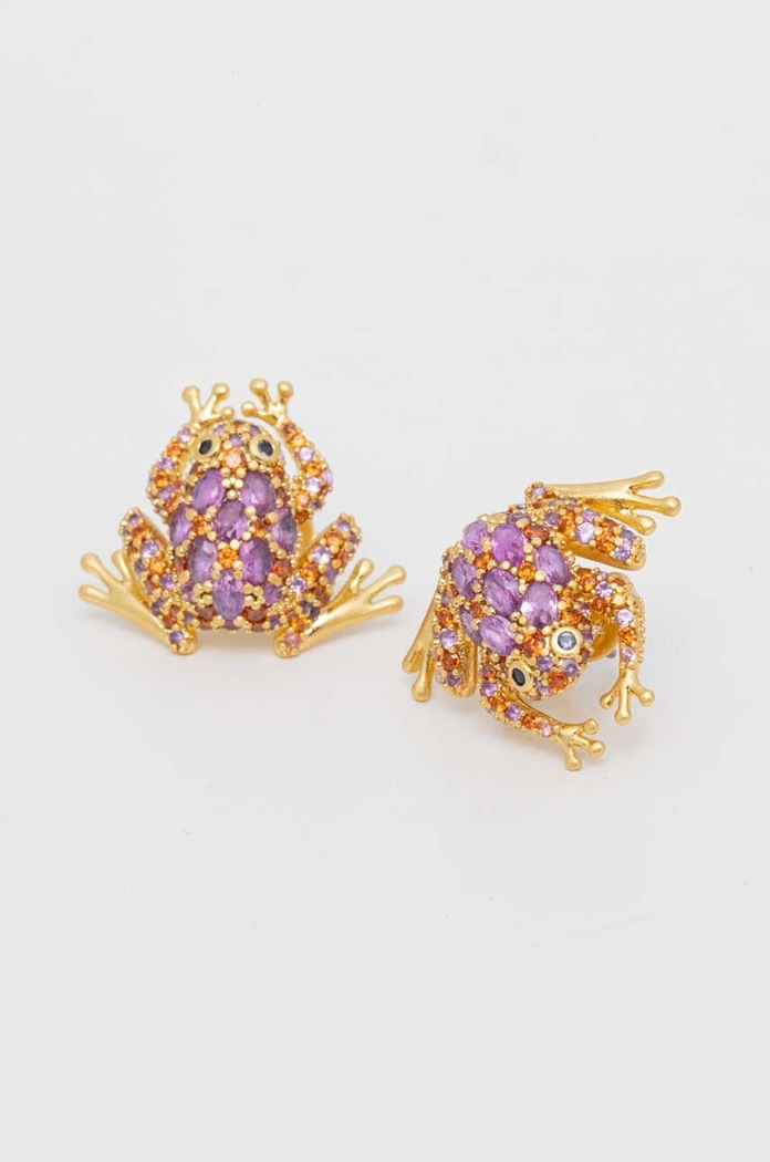 Σκουλαρίκια Kate Spade ζιρκόνια ροζ KG383.PIN
