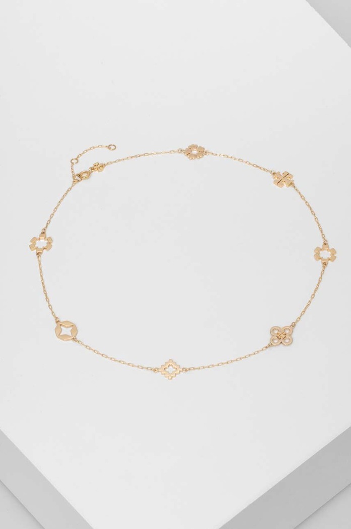 Tory Burch naszyjnik Kira Clover złoty 153710.720