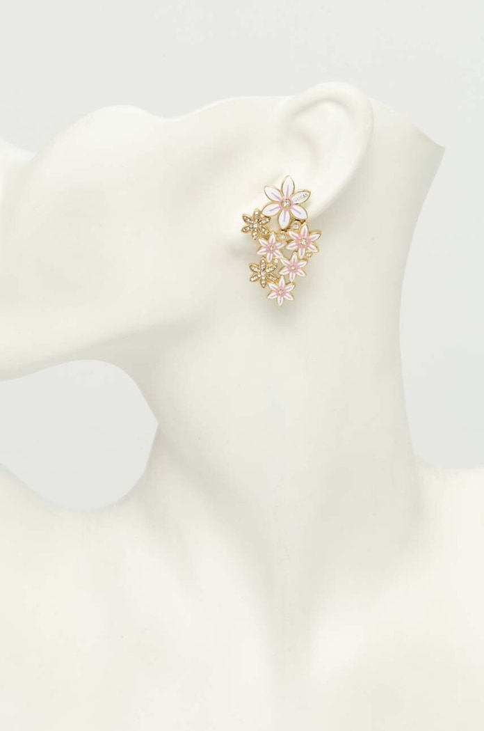 Accesorii Guess cercei JUBE04.129JW alb