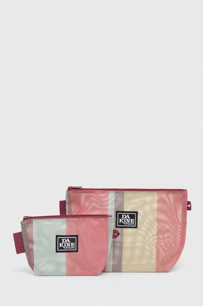 Kozmetička torbica Dakine MESH POUCH SET 2-pack roza 10004085