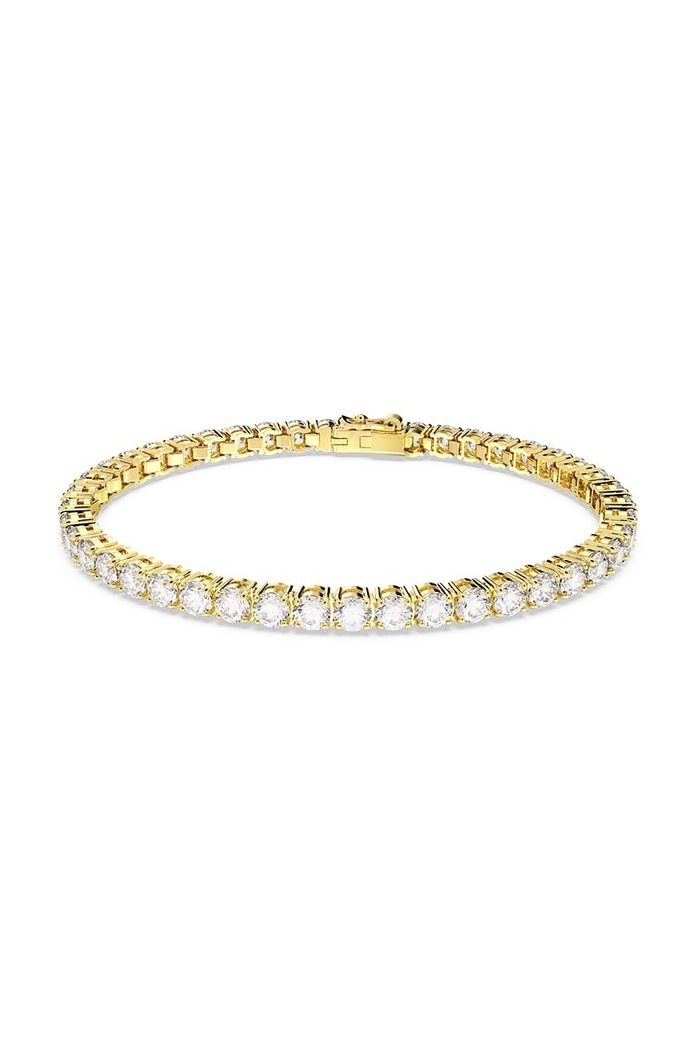 Náramek Swarovski MATRIX krystal Swarovski zlatá 5657665