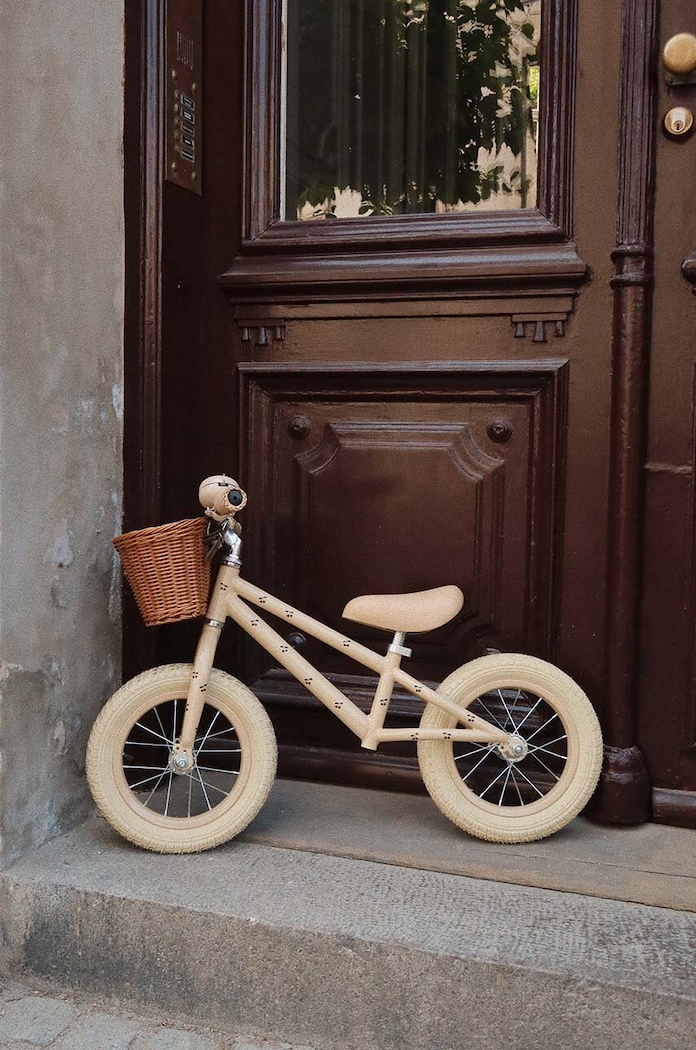 Konges Sløjd bicicletă de echilibru bej KS100146