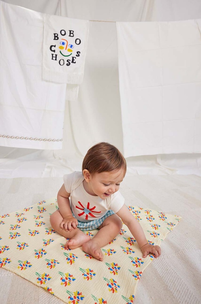 Bobo Choses patura pentru copii Produs pentru bebe galben 124AH015