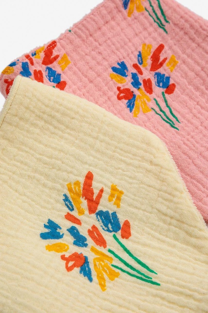 Bobo Choses śliniak niemowlęcy 2-pack żółty 124AH018