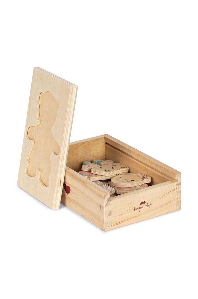 Konges Sløjd Puzzle pentru copii KS100593 bej AW25