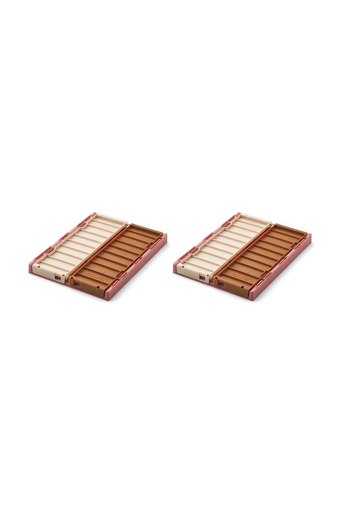 Liewood cutie de depozitare 2-pack LW14549.K rosu AA00