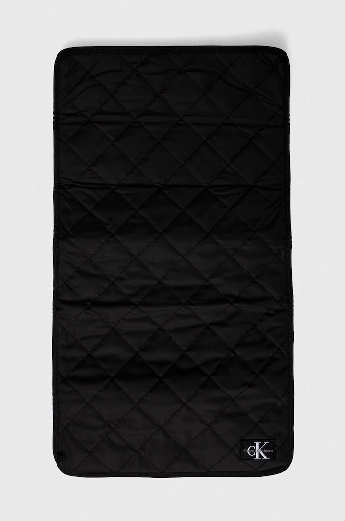 Torba za kolica s funkcijom podloške za presvlačenje Calvin Klein Jeans crna IU0IU00567.PPYH