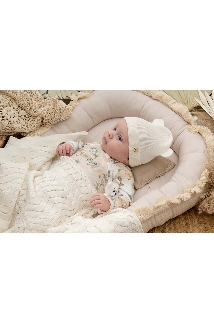 Jamiks cocon pentru bebe AINA bej AINA.org.Kokon.JWG176.K