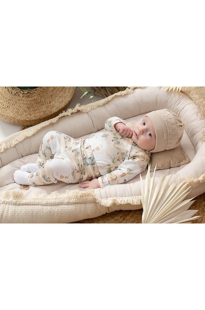 Jamiks cocon pentru bebe AINA AINA.org.Kokon.JWG176.K bej