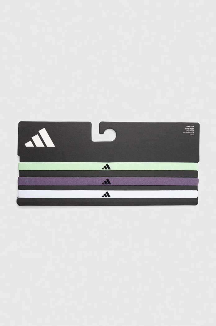 adidas Performance opaski na głowę 3-pack trening zielony IR7870