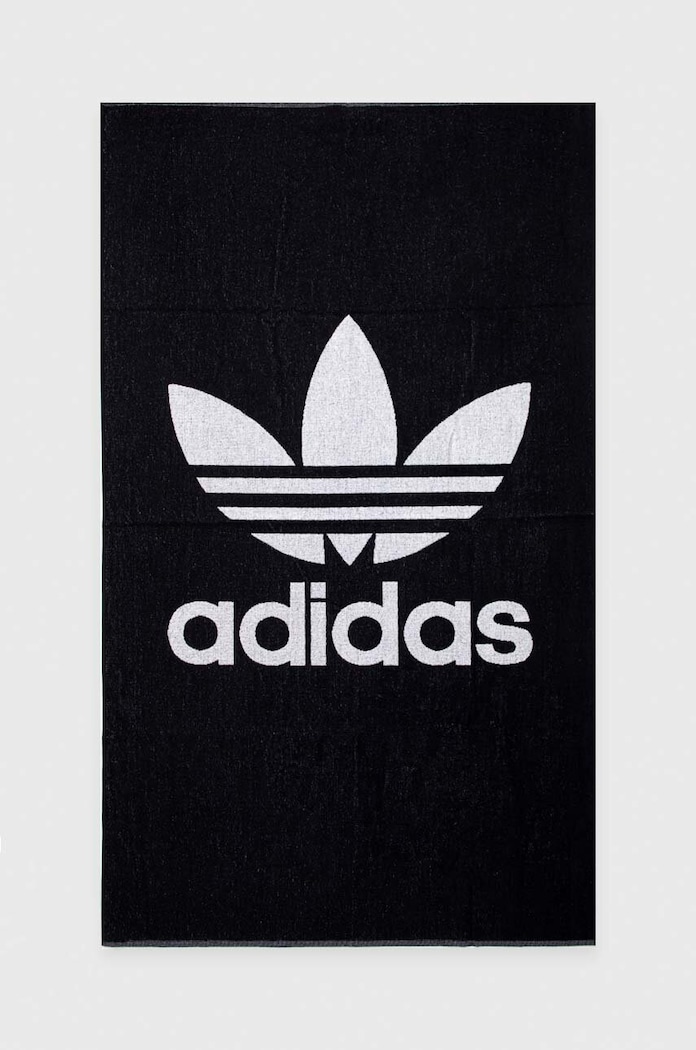 Bavlnený uterák adidas Originals čierna IT7108