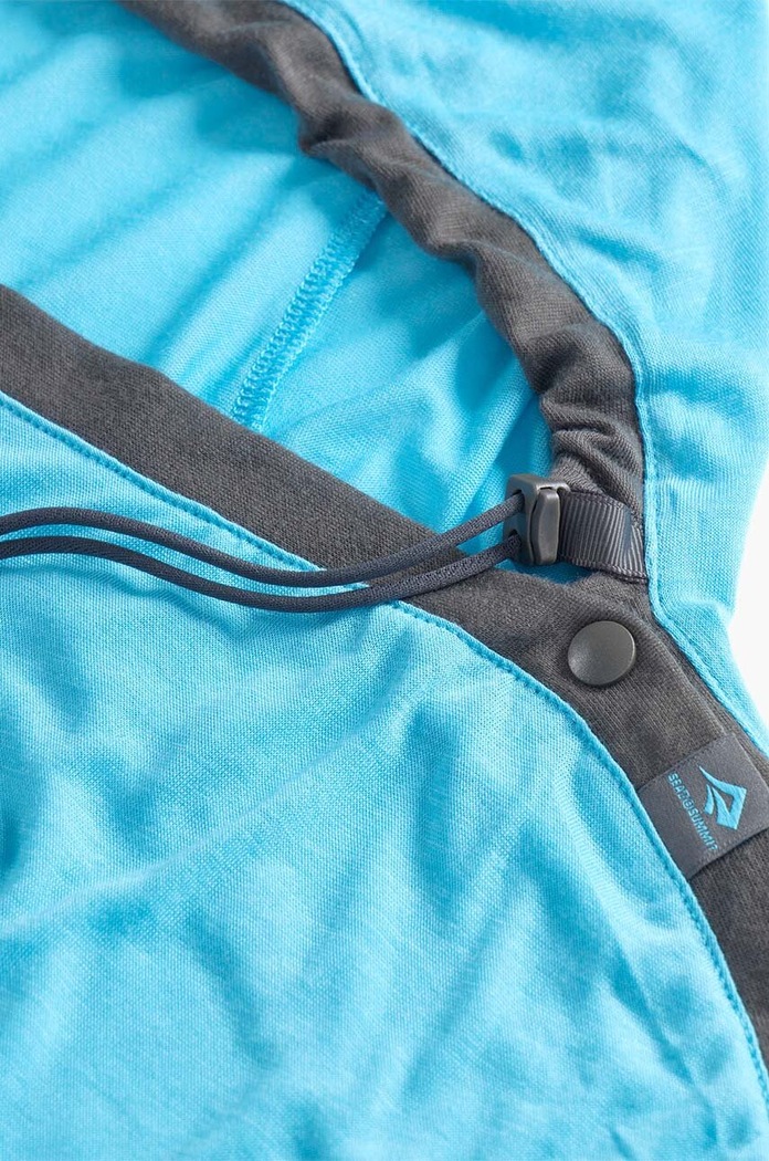 Doplnky Vložka do spacieho vaku Sea To Summit Breeze Sleeping Bag Liner Mummy Compact ASL031081.C modrá