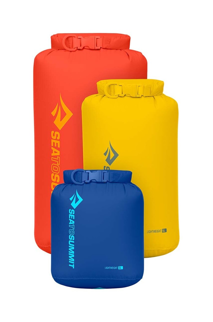Sea To Summit zestaw pokrowców wodoodpornych Lightweight Dry Bag Set 3-pack multicolor ASG012111.3