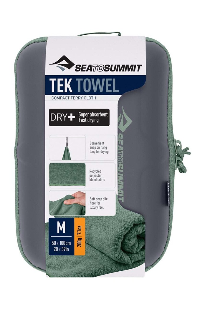Doplnky Uterák Sea To Summit Tek Towel 50 x 100 cm ATTEK.M zelená
