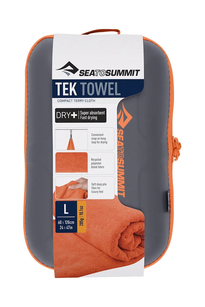 Ručnik Sea To Summit Tek Towel 60 x 120 cm ATTEK.L crvena