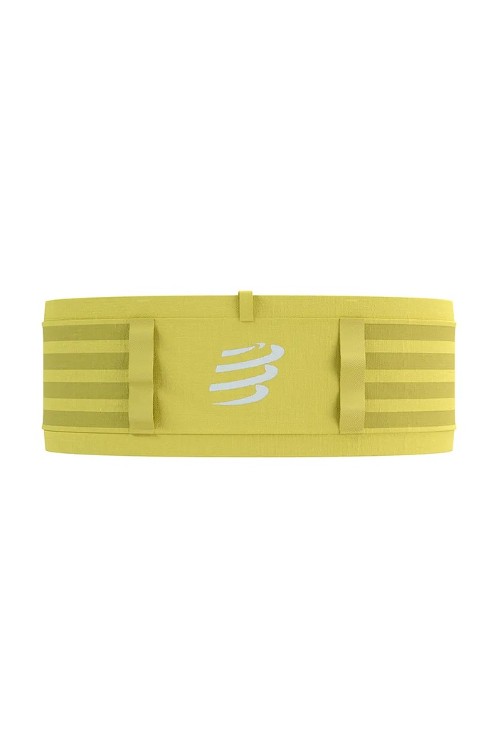 Compressport futóöv női Free Belt Pro sárga CU00011B