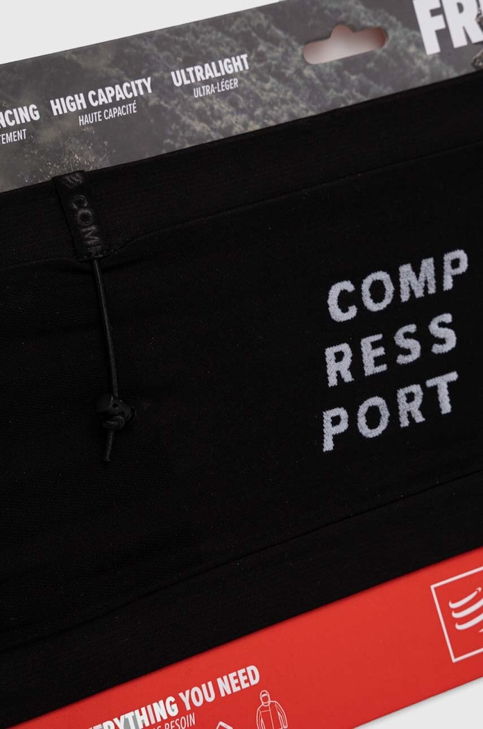 Kiegészítők Compressport női futóöv Free Belt Pro CU00011B fekete