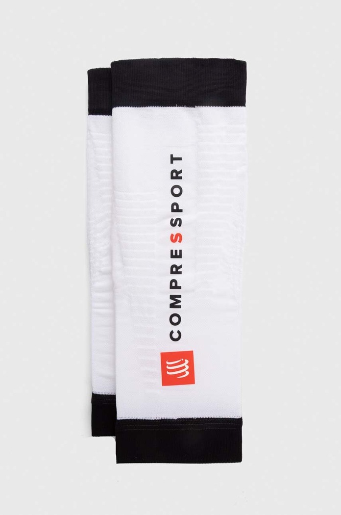 Compressport benzi de compresie pentru gambe R2 3.0 alb SU00047B