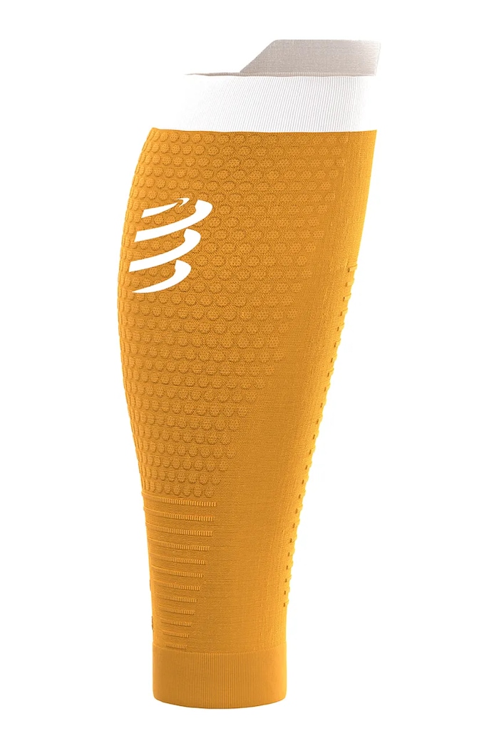 Opaski kompresyjne na łydki R2 3.0 Compressport SU00047B żółty
