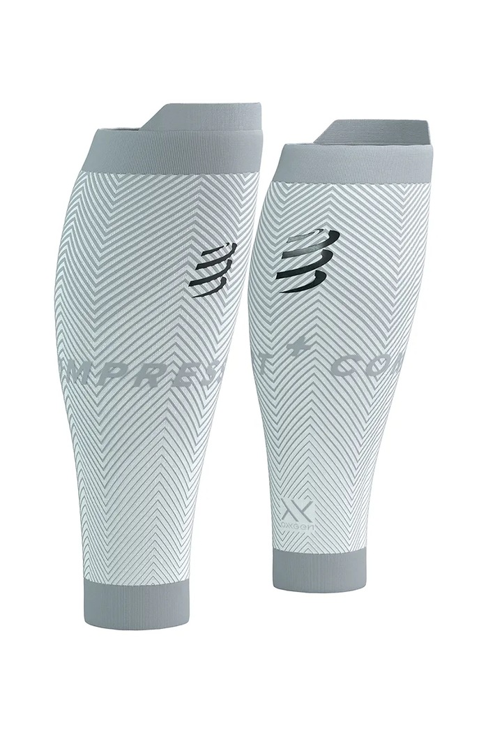 Lýtkové kompresné návleky Compressport R2 Oxygen biela SU00048B