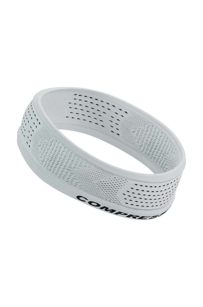 Naglavni trak Compressport Thin Headband On/Off bela XBNU3910