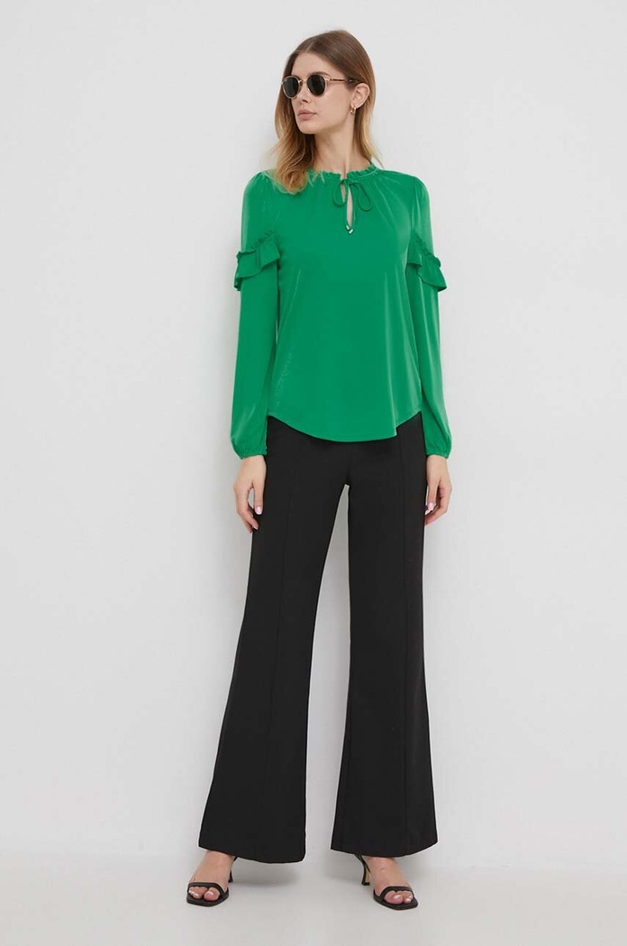 Μπλουζάκι Lauren Ralph Lauren 200925743 πράσινο SS24