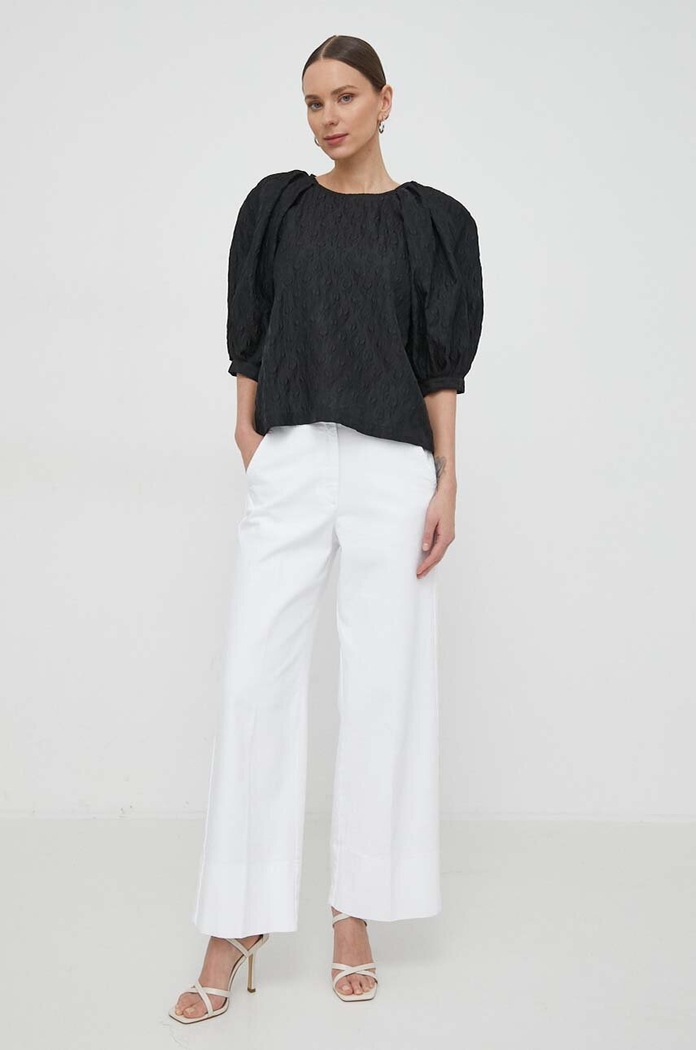 Custommade bluzka Ulrikke 999355297 czarny SS24