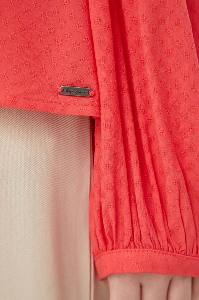Μπλουζάκι Pepe Jeans BERENICE BERENICE PL304725 ροζ
