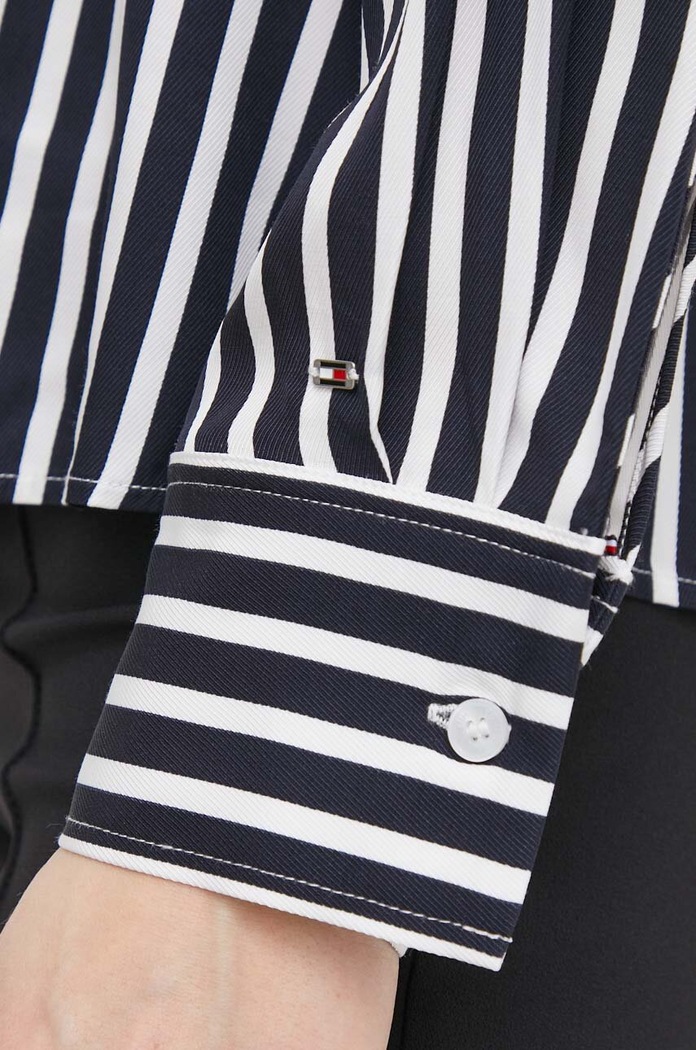 Bluzka Tommy Hilfiger granatowy WW0WW41387
