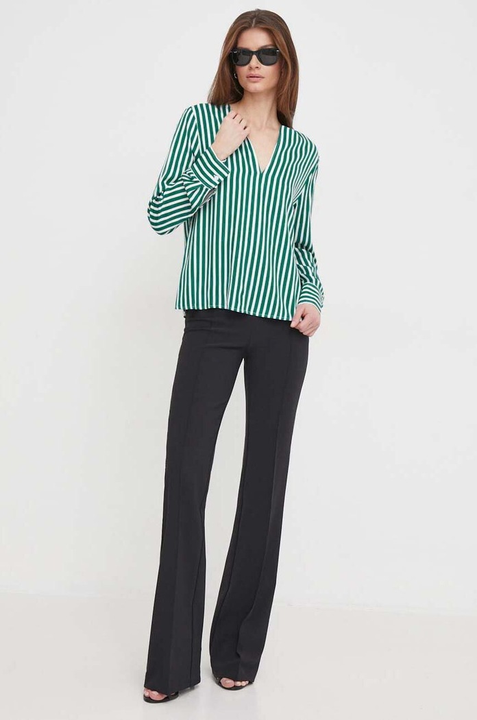 Tommy Hilfiger bluzka WW0WW41387 zielony SS24
