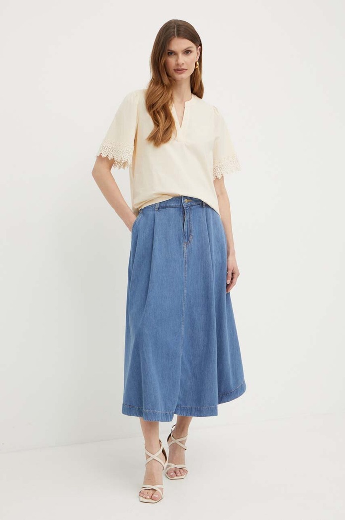 Twinset bluza 241TT2234 bej SS24